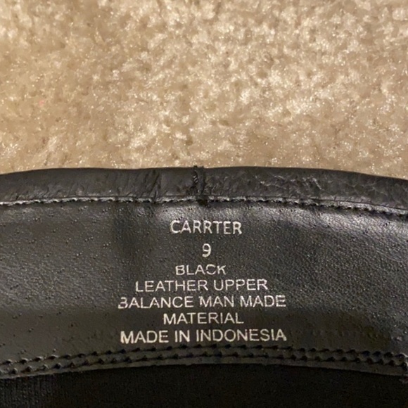 ❌SOLD❌ Steve Madden Black Leather Tall Heeled Boots Size 9 Carrter - Picture 6 of 7